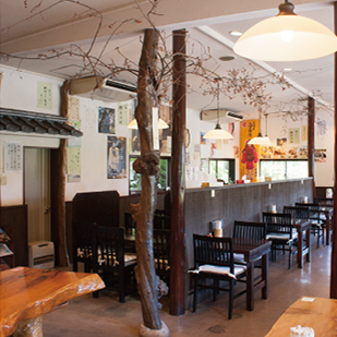 うーめん番所店内